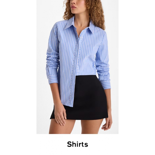 Relaxed Poplin Striped Portofino Shirt